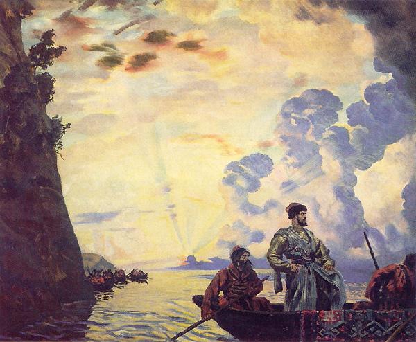 Boris Kustodiev Stepan Razin Sweden oil painting art